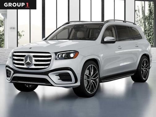 MANUFAKTUR Moonlight White Metallic 2026 Mercedes-Benz GLS 450 4MATIC