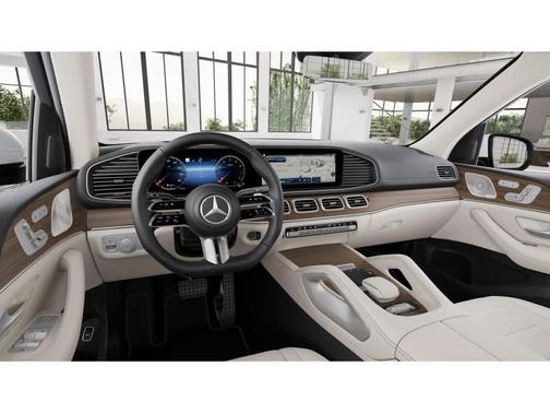 MANUFAKTUR Moonlight White Metallic 2026 Mercedes-Benz GLS 450 4MATIC