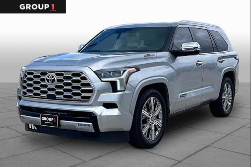 Celestial Silver Metallic 2024 Toyota Sequoia Capstone