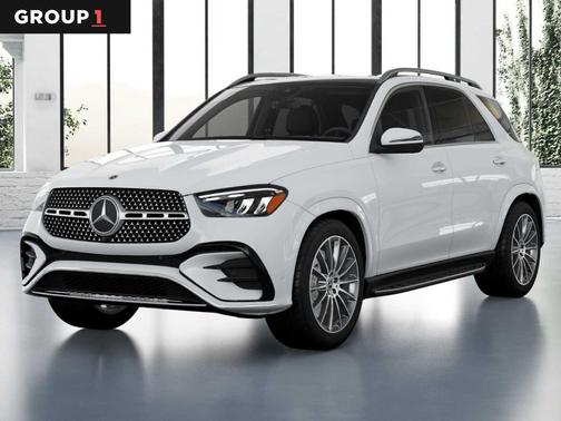 Polar White 2026 Mercedes-Benz GLE 450 4MATIC