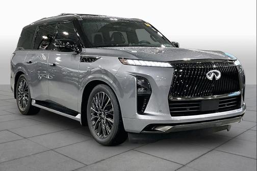 Dynamic Metal/Black Obsidian 2025 INFINITI QX80 AUTOGRAPH AWD