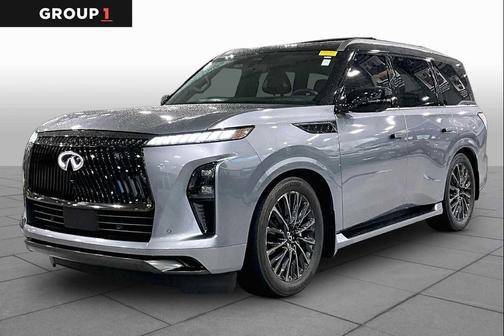 Dynamic Metal/Black Obsidian 2025 INFINITI QX80 AUTOGRAPH AWD