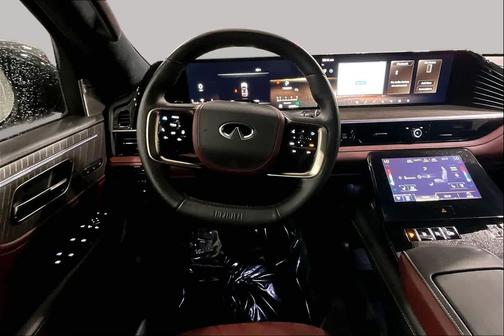 Dynamic Metal/Black Obsidian 2025 INFINITI QX80 AUTOGRAPH AWD