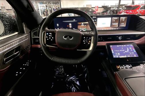 Dynamic Metal/Black Obsidian 2025 INFINITI QX80 AUTOGRAPH AWD