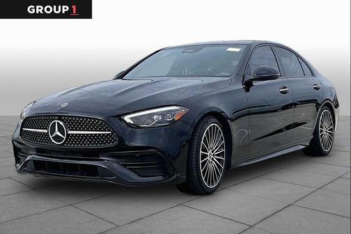 BLACK 2022 Mercedes-Benz C-Class C 300 4MATIC