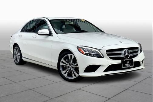 Polar White 2019 Mercedes-Benz C-Class