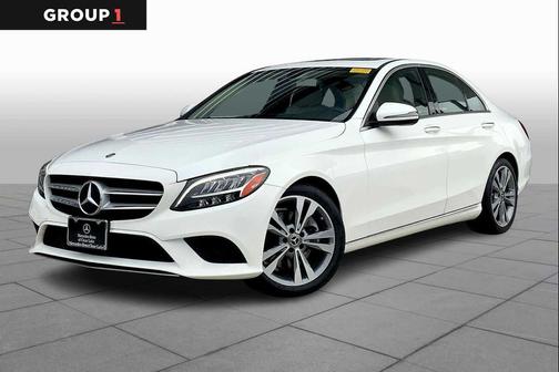 Polar White 2019 Mercedes-Benz C-Class
