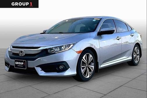 Lunar Silver Metallic 2017 Honda Civic EX-L