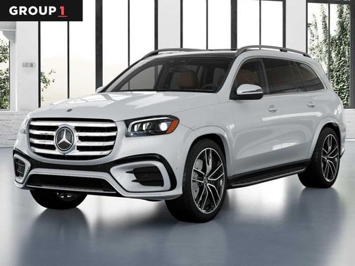 MANUFAKTUR Moonlight White Metallic 2026 Mercedes-Benz GLS 450 4MATIC