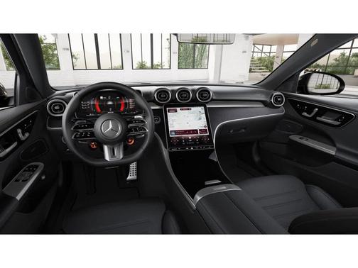 Cirrus Silver Metallic 2026 Mercedes-Benz AMG C 43 4MATIC