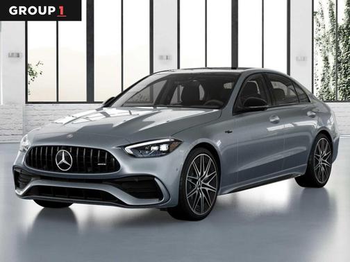 Cirrus Silver Metallic 2026 Mercedes-Benz AMG C 43 4MATIC