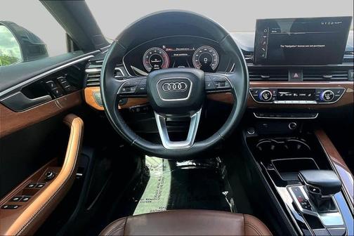 Manhattan Gray Metallic 2021 Audi A5 Sportback Premium Plus