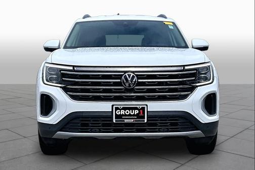 Pure White 2024 Volkswagen Atlas 2.0T SE w/Technology