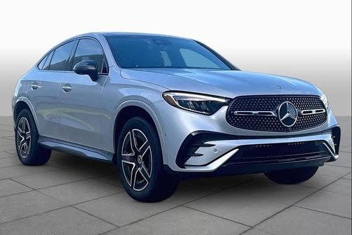 Cirrus Silver Metallic 2025 Mercedes-Benz GLC 300 4MATIC Coupe