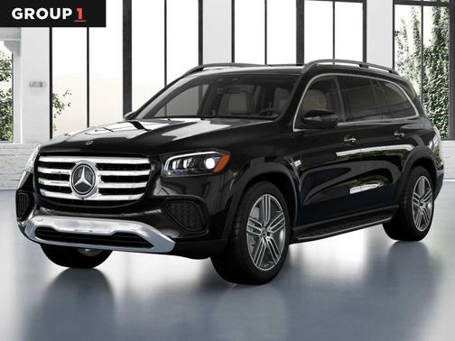 Obsidian Black Metallic 2026 Mercedes-Benz GLS 450 4MATIC