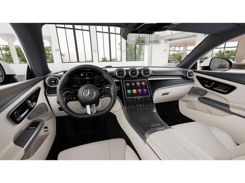 Polar White 2026 Mercedes-Benz CLE 300 4MATIC Coupe