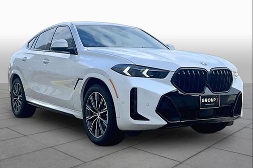 Mineral White Metallic 2024 BMW X6 xDrive40i
