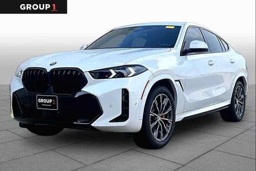 Mineral White Metallic 2024 BMW X6 xDrive40i
