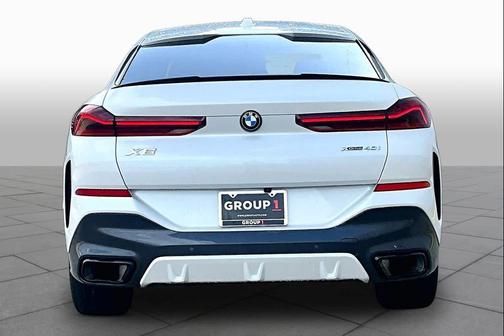 Mineral White Metallic 2024 BMW X6 xDrive40i