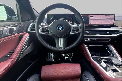 Mineral White Metallic 2024 BMW X6 xDrive40i