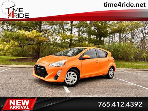 Orange 2016 Toyota Prius c Two