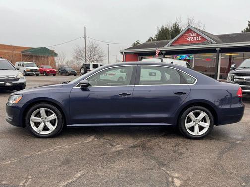 Blue 2012 Volkswagen Passat 2.5 SE