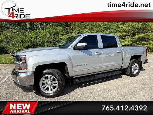 Silver Ice Metallic 2018 Chevrolet Silverado 1500 1LT