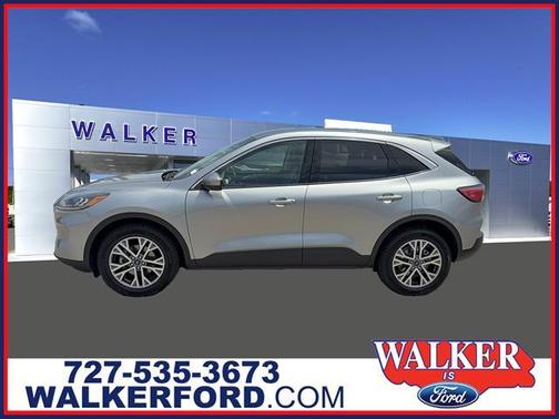 Iconic Silver 2022 Ford Escape SEL