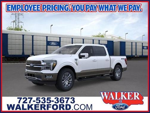 Star White 2026 Ford F-150 King Ranch