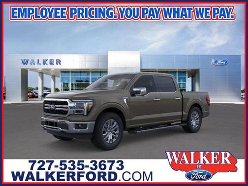 Gray 2025 Ford F-150 Lariat