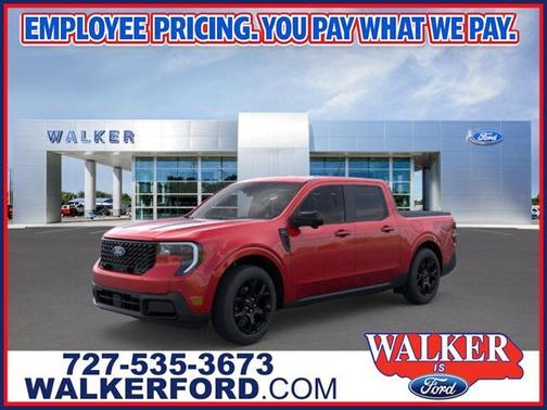 Ruby Red Metallic Tinted Clearcoat 2026 Ford Maverick Lariat