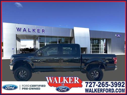 Shadow Black 2018 Ford F-150 XLT Truck