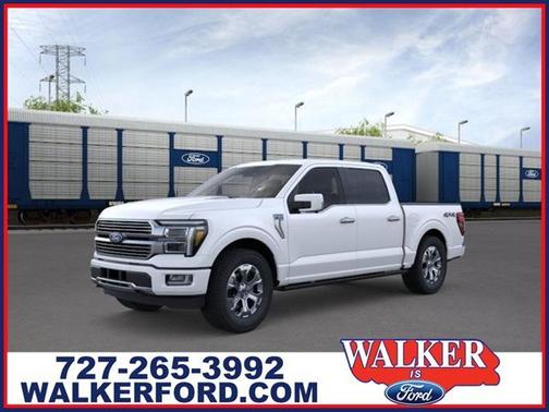 Star White 2026 Ford F-150 Platinum Truck