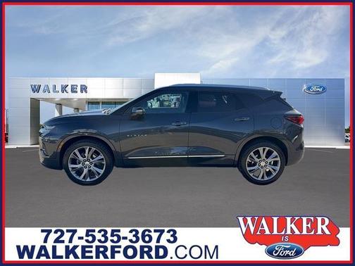 Gray 2022 Chevrolet Blazer Premier