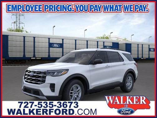 Space Gray 2026 Ford Explorer Active