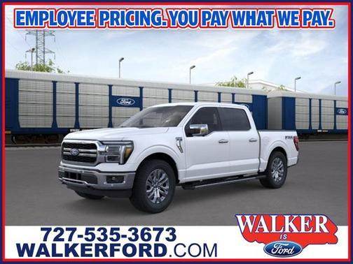 Star White 2026 Ford F-150 Lariat