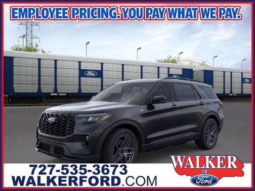 Agate Black 2026 Ford Explorer ST-Line