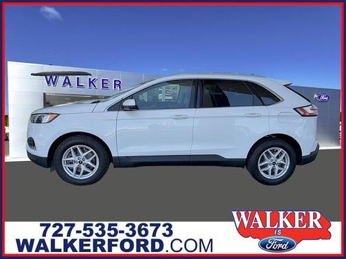Oxford White 2024 Ford Edge SEL
