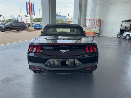 Shadow Black 2024 Ford Mustang EcoBoost Premium