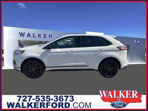 Oxford White 2022 Ford Edge SE