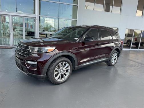 Jewel Red 2022 Ford Explorer XLT