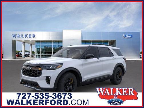 Space Gray 2026 Ford Explorer Tremor