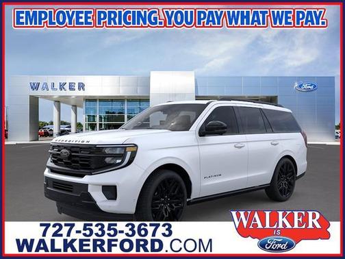 Star White 2026 Ford Expedition Platinum