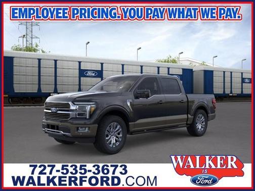 Agate Black Metallic 2026 Ford F-150 King Ranch
