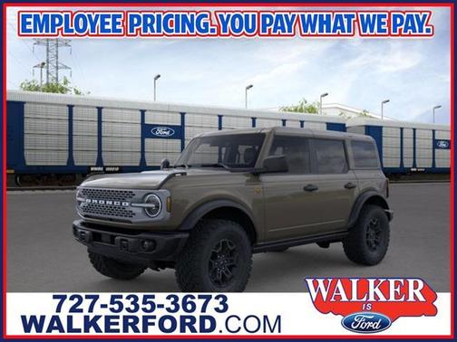 Gray 2026 Ford Bronco Badlands