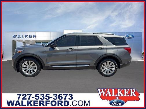 Carbonized Gray 2023 Ford Explorer Limited