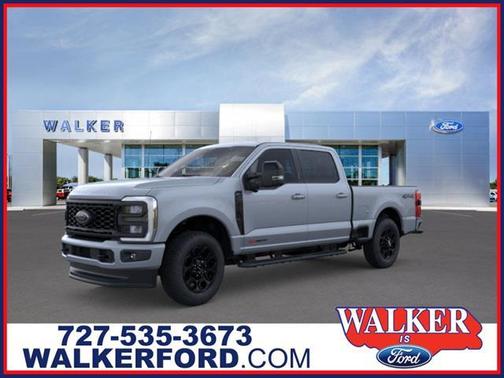 Glacier Gray Metallic 2025 Ford F-250 Lariat