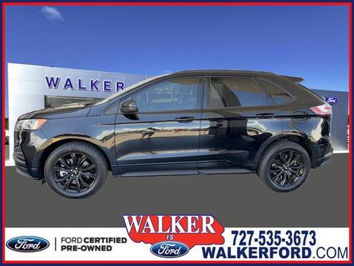 Agate Black 2024 Ford Edge SE