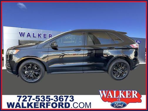 Agate Black 2024 Ford Edge SE