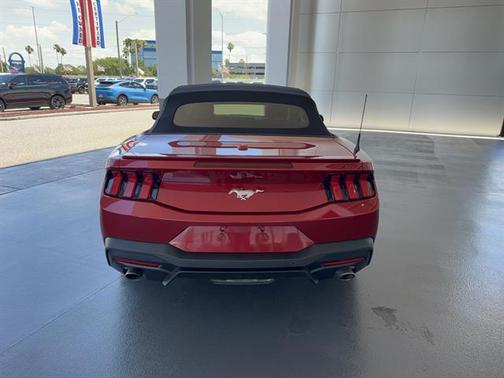 Rapid Red Metallic Tinted Clearcoat 2024 Ford Mustang EcoBoost Premium